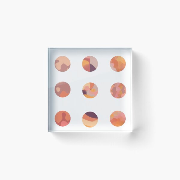 Item preview, Peach Colored Dots designed and sold by Mmm-stuff.