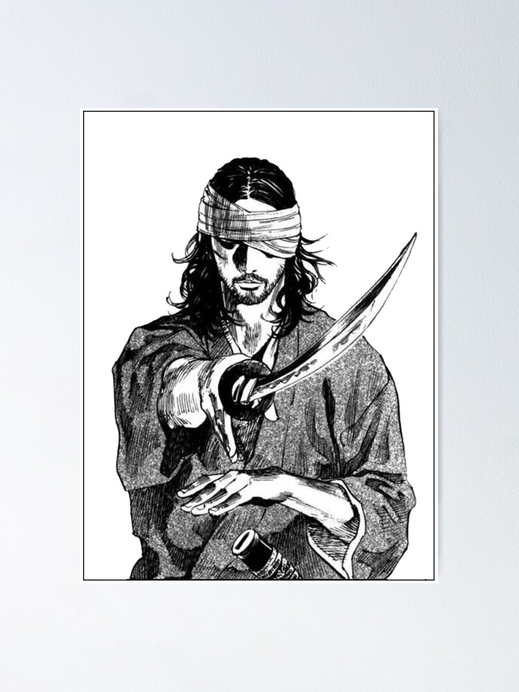 Musashi Miyamoto Vagabond" Poster by invinciblemoon |