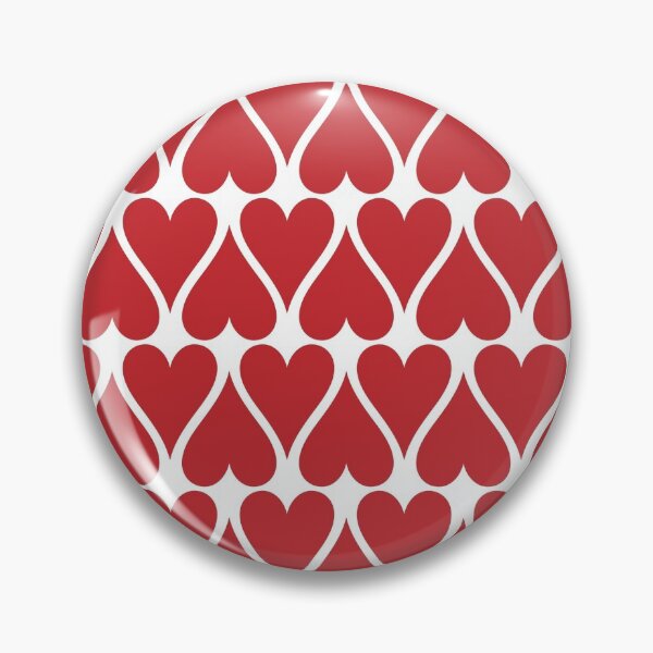Item preview, red and white hearts love pattern designed and sold by MaianLorena.