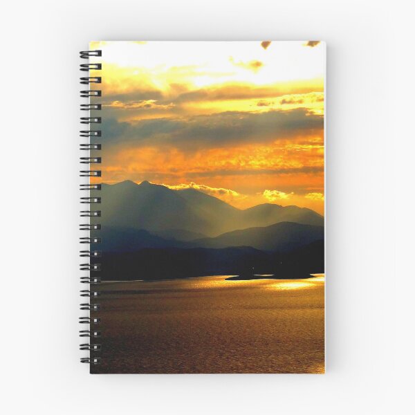 Item preview, Golden Sunrise Over Mountains designed and sold by LydiaRed.