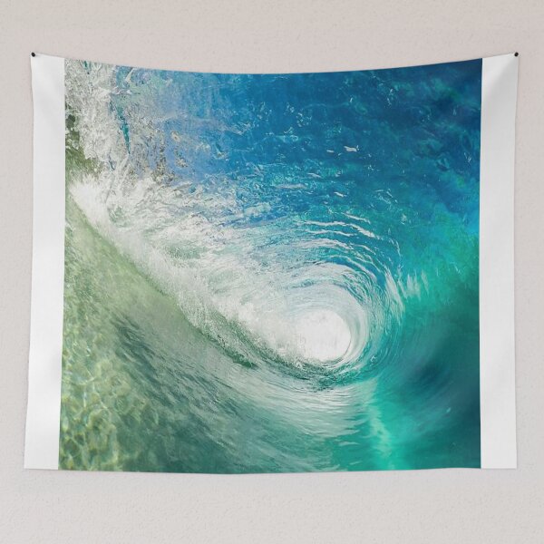 Item preview, Blue Ocean Waves  designed and sold by hicham69am.