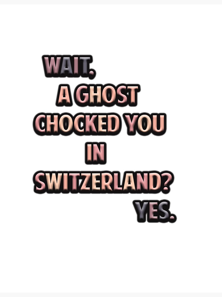 "Nathan For You Ghost Realtor Quote " Sticker by Grace0511crybab