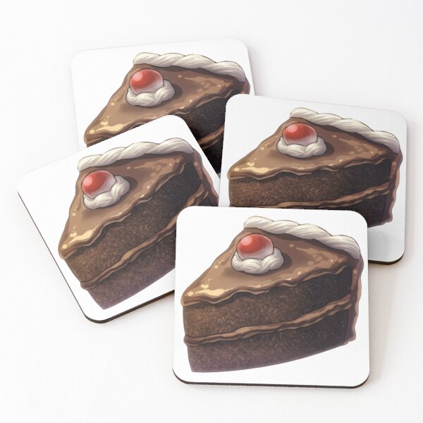 Item preview, piece of cake chocolate  birthday  designed and sold by ibrastore.
