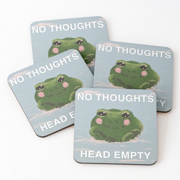 Item preview, No thoughts head empty designed and sold by rharker09.
