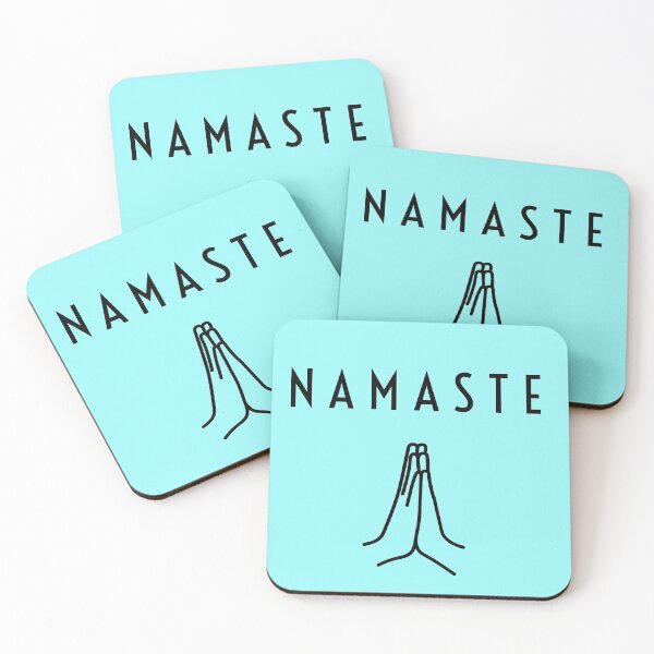Item preview, Namaste Yoga Palms Together In Peace And Love designed and sold by StudioTina.