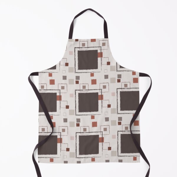 Item preview, Abstract Beige Pattern Squares Medium designed and sold by ranadigipaint.