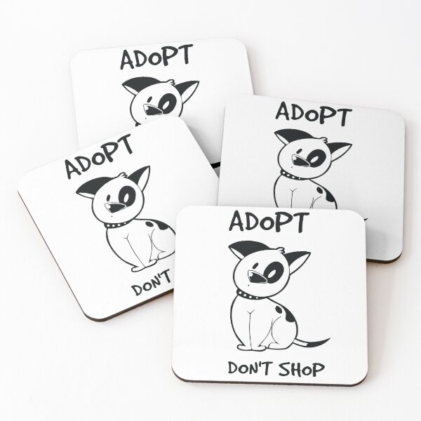Item preview, Adopt Dont Shop Shirt T-Shirt designed and sold by Mostik Vipo.