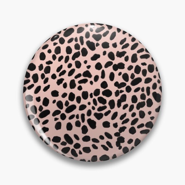 Item preview, Dalmatian Spots Black and Pink Print  designed and sold by ohclementine.