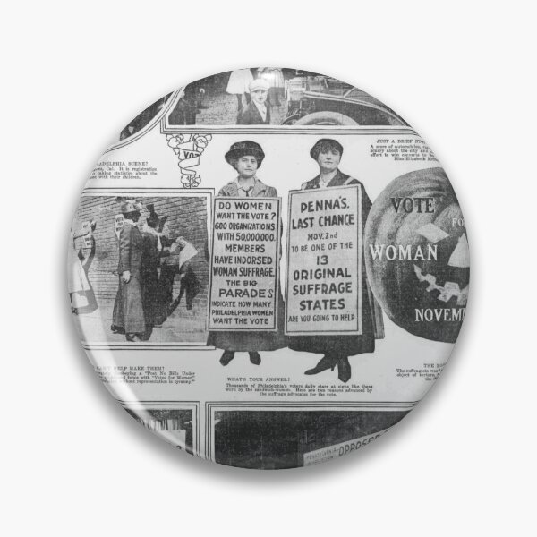 Item preview, Suffragette Newspaper 1915 designed and sold by MargaretFuller.