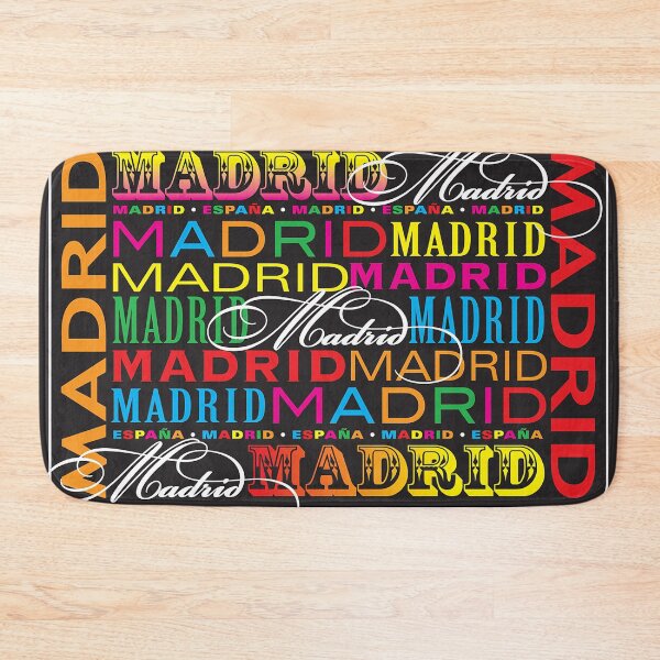 Item preview, Madrid Spain Script Famous Lovely Day Design designed and sold by Lovely Day.