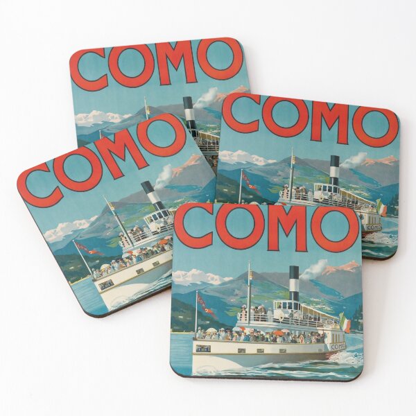 Item preview, Lago di Como viejo poster designed and sold by CorasPosters.