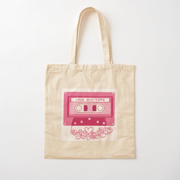 Love Mixtape Cotton Tote Bag