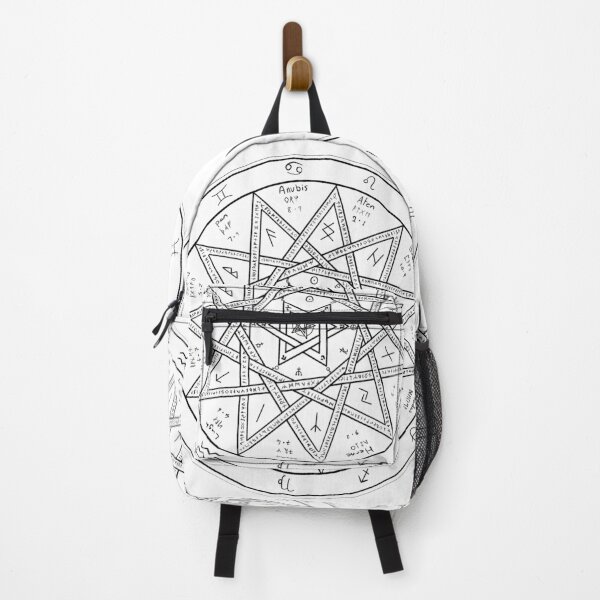 Item preview, black Runic pentagram designed and sold by Atieanna.