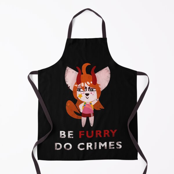 Item preview, Be Furry Do Crimes designed and sold by VHusky.