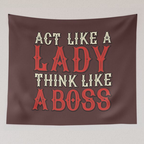 Item preview, Act Like A Lady Think Like A Boss designed and sold by Dead-Famous.