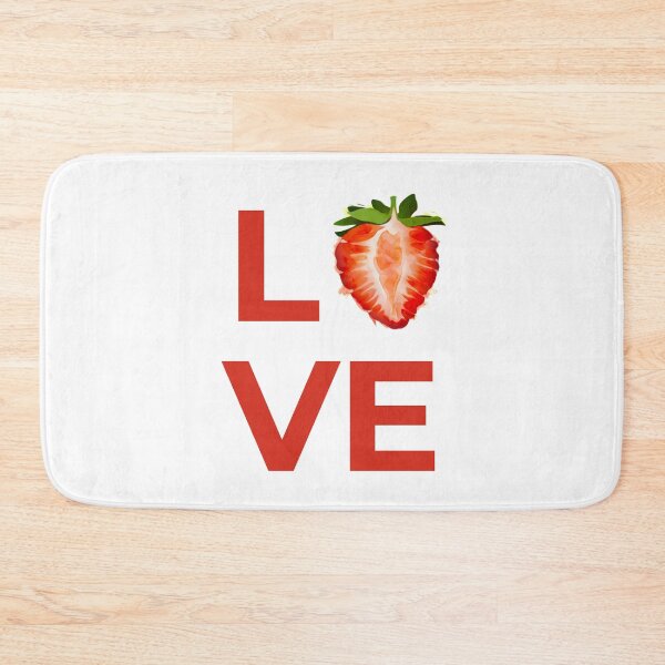 Item preview, Love Strawberry Fruit Half designed and sold by Sweevy Swag.
