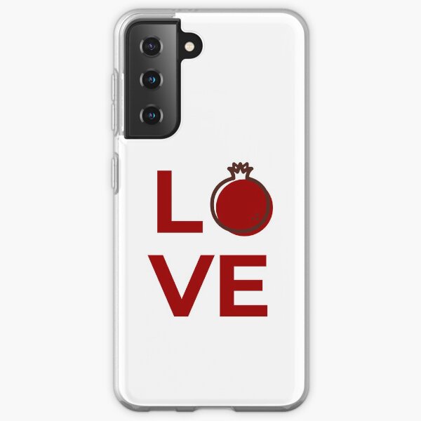 Love Pomegranate Fruit Samsung Galaxy Soft Case