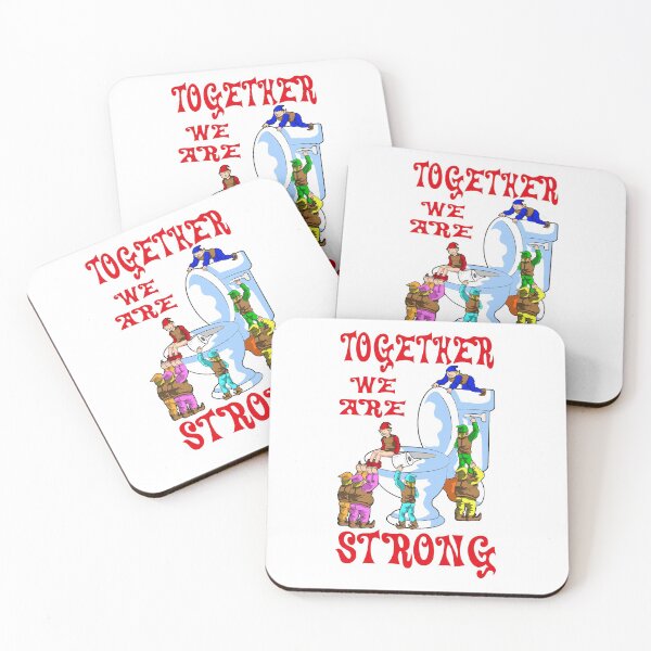 Item preview, TOGETHER WE ARE STRONG designed and sold by Dwarf-Monkey.