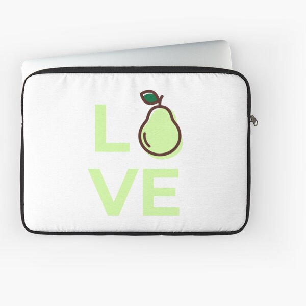 Love Pear Fruit Laptop Sleeve