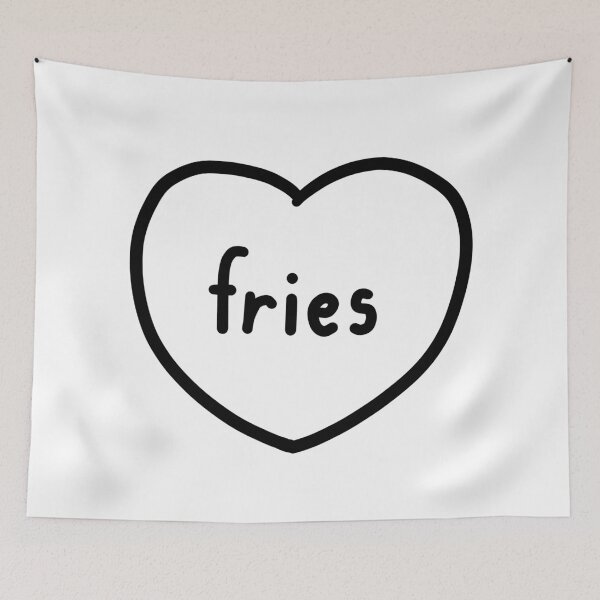 Item preview, I Love Fries designed and sold by DonatasSab.