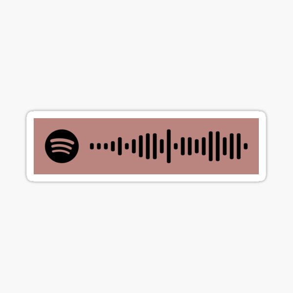 Be Like That Kane Brown Feat Swae Lee Khalid Spotify Code Sticker By Chocomilked Redbubble - ella mai roblox id