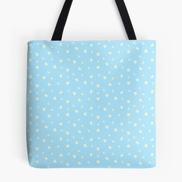 Item preview, Raining Cats N' Dogs - Blue x Yellow designed and sold by Kal Frenzel.