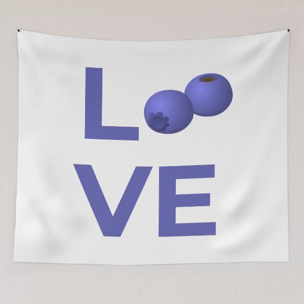 Item preview, Love Blueberries Fruit designed and sold by Sweevy Swag.