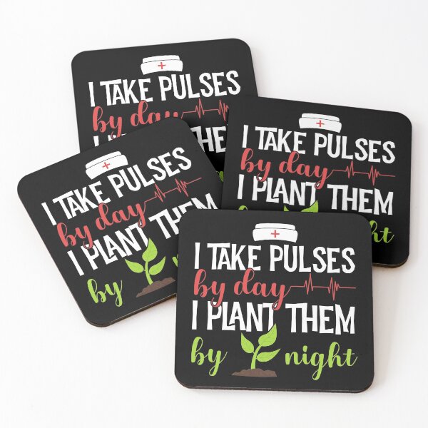 Item preview, Funny Nurse who gardens during the night designed and sold by Dan66.