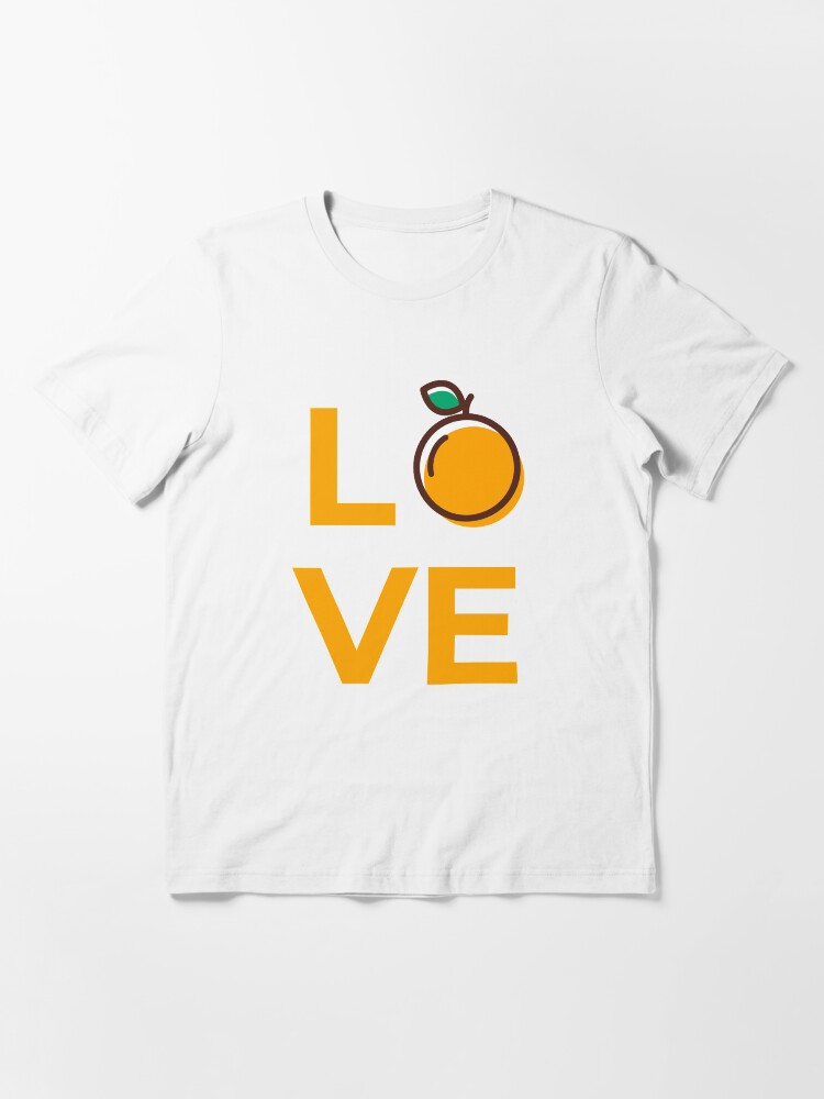 Alternate view of Love Orange Fruit Essential T-Shirt
