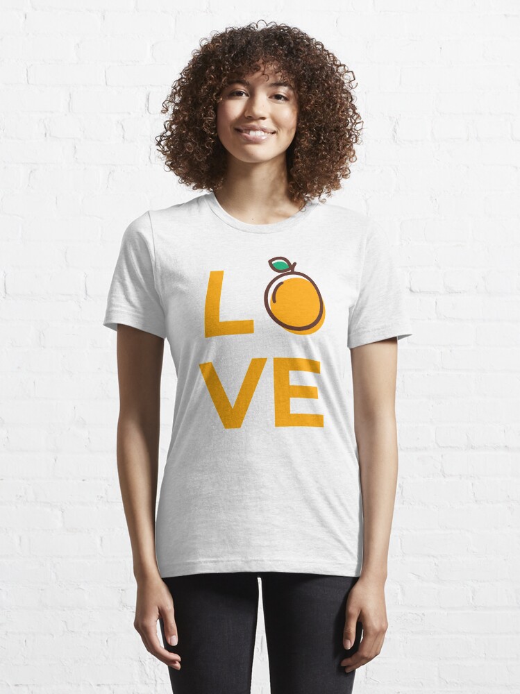 Alternate view of Love Orange Fruit Essential T-Shirt