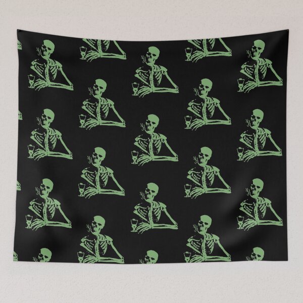 Item preview, Absinthe Skeleton Shirts designed and sold by losfutbolko.