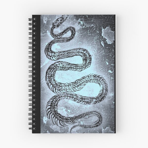 Item preview, Skele-sketch blue snake designed and sold by PhilippaTomlin.