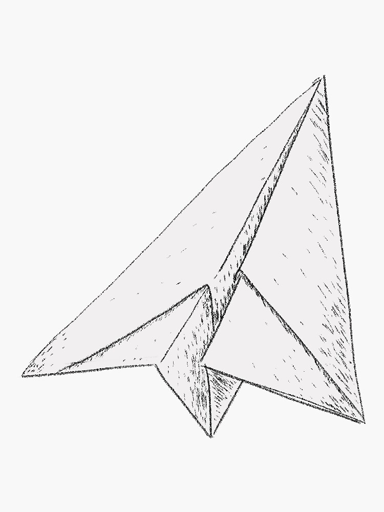 Paper Plane Drawing Vector Using Continuous Single One Line Art Style With  Unique Doodle - Crella
