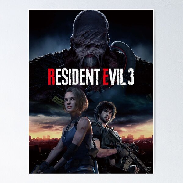 Resident Evil 3 Nemesis Remake PS4 XBOX ONE Premium POSTER MADE IN USA -  NVG304