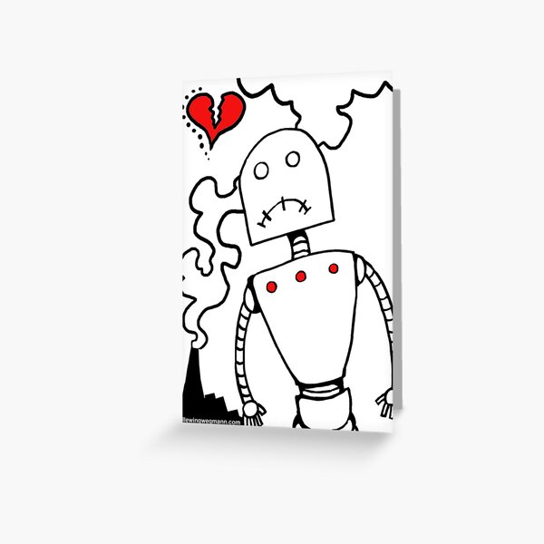 Broken Heart Greeting Card