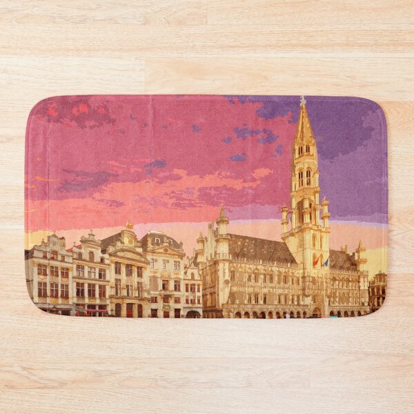 Item preview, Vintage Looking Grand Place Brussels designed and sold by Firandi.
