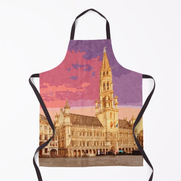 Item preview, Vintage Looking Grand Place Brussels designed and sold by Firandi.