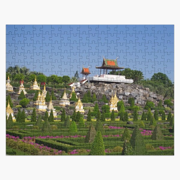 Puzzle 1000 Pièces Bois Adulte Puzzle Bouddha Au Coucher du Soleil
