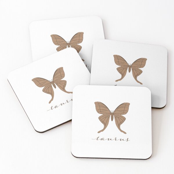 Item preview, taurus butterfly aesthetic astrology designed and sold by mandeegirl17.