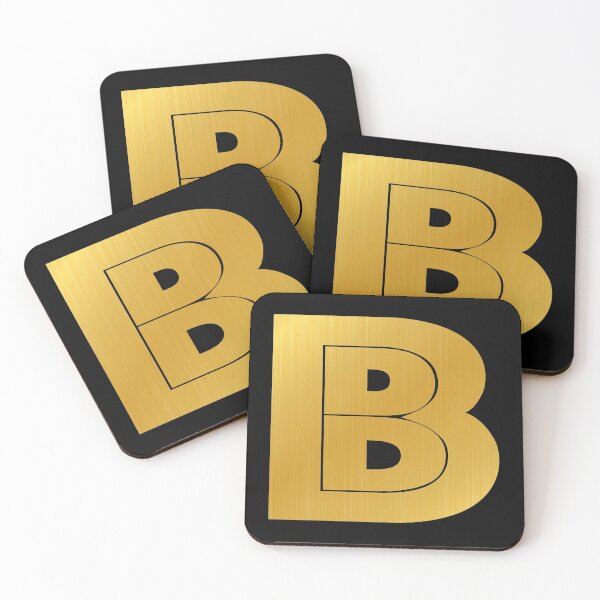 Item preview, B letter - Golden Initials serie designed and sold by To-the-T.