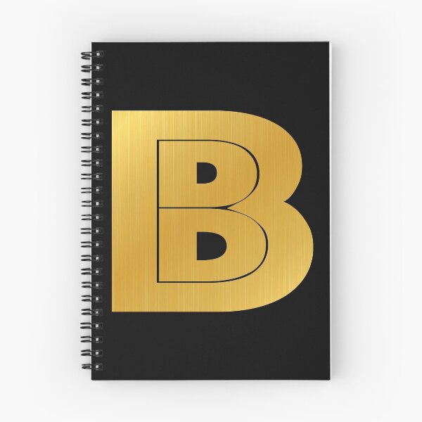 Item preview, B letter - Golden Initials serie designed and sold by To-the-T.