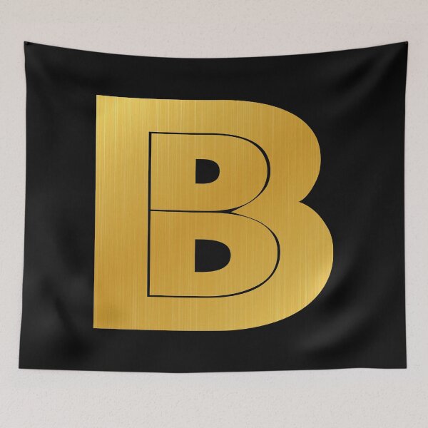 Item preview, Letra B - Serie Golden Initials designed and sold by To-the-T.
