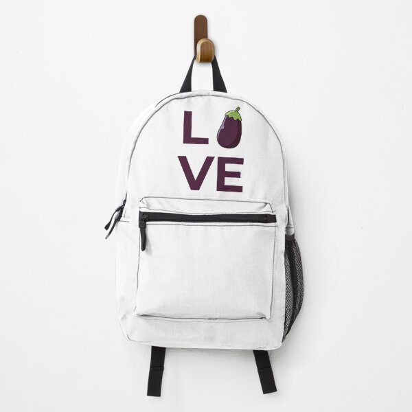 Item preview, Love Eggplant Aubergine Vegetable designed and sold by Sweevy Swag.