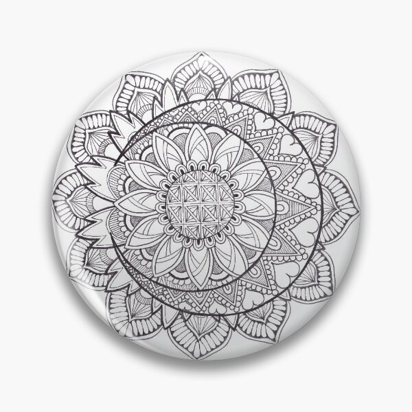 Item preview, Sun moon mandala designed and sold by Bake-my-Design.
