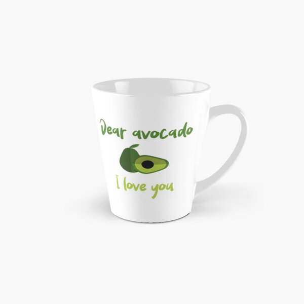 Dear Avocado I Love You Tall Mug