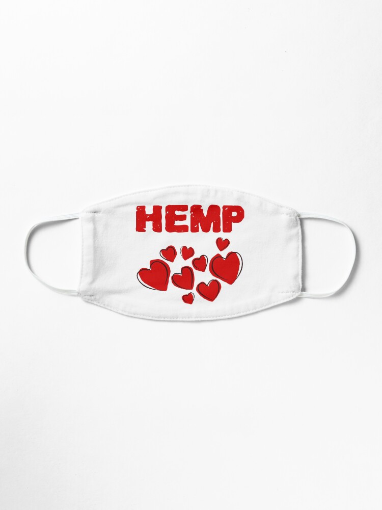 Alternate view of Hemp Hearts Love Mask