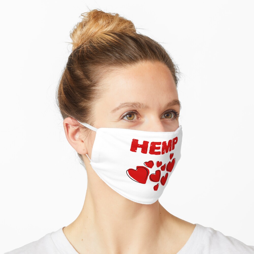 Hemp Hearts Love Mask