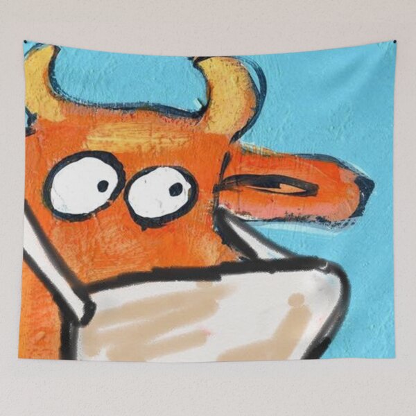 Item preview, FACEMASK COW designed and sold by paulvolker.