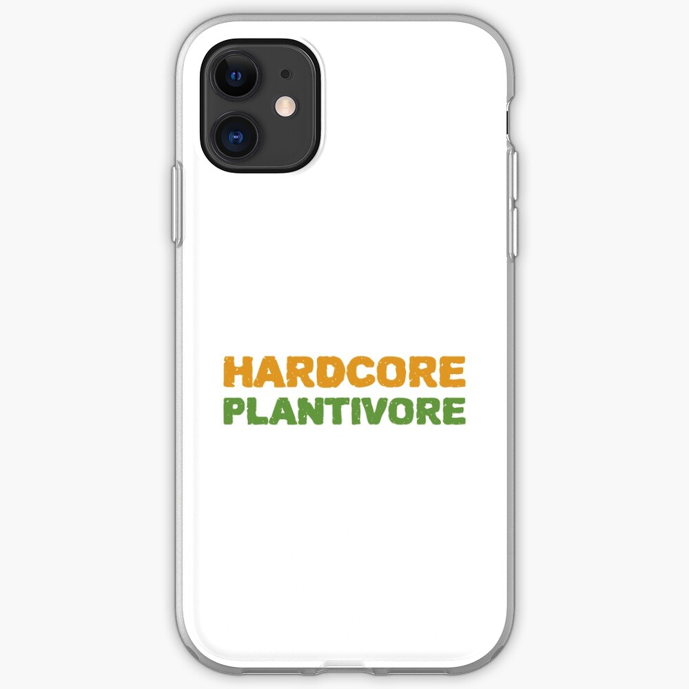 Hardcore Plantivore iPhone Case & Cover