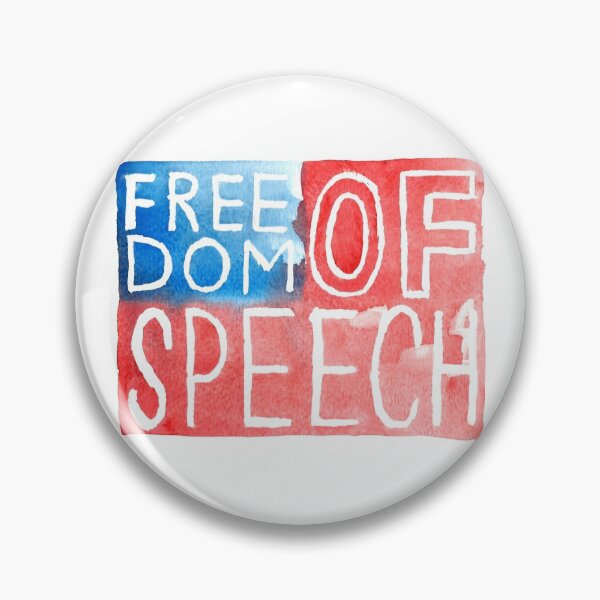 Item preview, Freedom of Speech - Watercolor Flag designed and sold by pixelmist.
